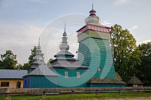 Church in ÃÅ¡wiÃâ¦tkowa Wielka Village Low Beskids, Poland. June 2018 photo